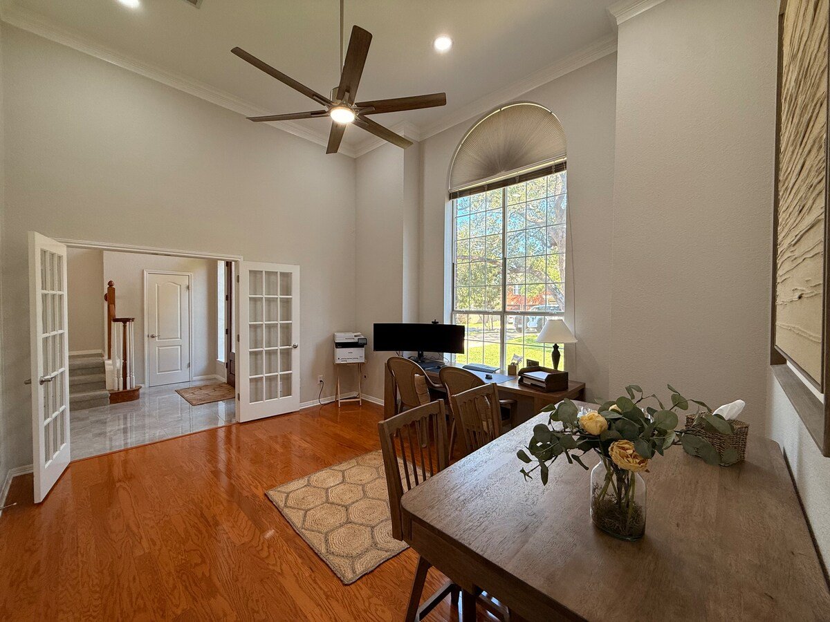 Two-story study